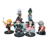 REOZIGN Figura Tanjiro, Nezuko, Agatsuma, Gifutaro, Statuetta Monkey D. Luffy, Quarta Velocità, 13 cm, PVC Decorazione Fatto A Mano, Regalo
