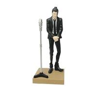 REOZIGN Geto Suguru, Gojo Statuetta Satoru, Raccontando Crosstalk Costume Nero 17 cm/6,7 pollici PVC Cosplay Artigianato Souvenir per I Fan Di Anime Regali (b)