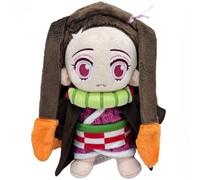 REOZIGN Kamado Nezuko, Muichirou Plux Doll, Sitry Short Plux Doll Action Figures 24 cm / 9,8 pollici di personaggi di borsa regalo di decorazione per ufficio (b)