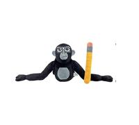 REOZIGN Monke Figure, Gorilla Tag Ufficiale Monke Plush Dolls 25 cm/9,8 pollici fatti a mano PPCOTTON Game Modello di Personaggio Decoration Craft Gift (e)