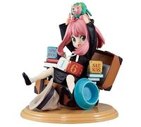 REOZIGN Spy x Family Anya Forger Anime Action Figurine, 16 cm Anya Personaggio Statua PVC Statua Collezioni Decorazioni Bambini Regalo (Black)