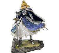 REOZIGN Statuetta Altria, Corona in piedi Altria Pendragon Figure di anime 26 cm/10,2 Pollici Figura di Personaggio in PVC per Fan di Anime Regalo