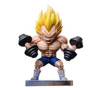 REOZIGN Statuetta DBZ, statua Vegeta Figure 15 cm / 5,9 pollici DBZ Fitness Series Vegeta Collection Statuetta Bambola Giocattoli Regali per I Fan di Anime (Vegeta Yellow)