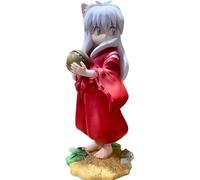REOZIGN Statuetta Inuyasha, Versione Q in piedi, Figure anime Inuyasha 17 Cm/6,7 Pollice Artigianato in PVC per Fan Anime, Regali