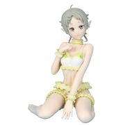 REOZIGN Sylphiette Figure, costume da bagno giallo a capelli corti silfietta greyrat 13 cm / 5,1 pollici fatti a mano PVC modello statua Craft Gift