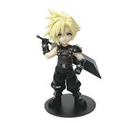 REOZIGN Tifa Lockhart, Zack, Cloud Strife, Aerith Gainsborough, Versione Q In piedi, Anime, 11 Cm/4,3 pollici, Modello in PVC, Decorazione, Regali (d)
