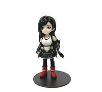 REOZIGN Tifa Lockhart, Zack, Cloud Strife, Aerith Gainsborough, Versione Q In piedi, Anime, 11 Cm/4,3 pollici, Modello in PVC, Decorazione, Regali (a)