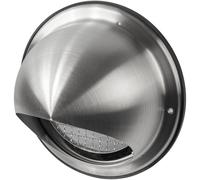 Repa Market Coperchio di sfiato in acciaio inox da 15,2 cm con guarnizione in gomma, tappo di aspirazione/scarico HVAC rotondo con rete metallica per una maggiore protezione dall'ingresso - Include