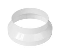 Repa Market Riduttore per canale da 150 a 125 mm, in plastica ABS, connettore per aria di scarico HVAC, climatizzatore, sistemi di ventilazione - tubo in PVC, tubo di condizionamento/tubo di scarico