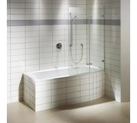 Repabad Arosa Shower vasca da bagno con zona doccia, 0025748-0001, Arosa Shower bianco [Vasche da Bagno > Vasche da Bagno con Zona Doccia]