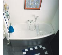 Repabad Kampen vasca da bagno salvaspazio, 0005455-0001, Kampen bianco [Vasche da Bagno > Vasche da Bagno Salvaspazio]