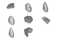 Repair Parts Kit for AtomRC Dolphin Fixed Wing Drone - Multiple Components