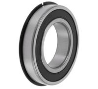 REPAIROCK 6210NR2RS Cuscinetti A Gole Profonde 50x90x20mm P5 Doppia Guarnizione In Gomma Cuscinetti Lubrificati 1 Pz Auto Scooter Skateboard Ruota Universale Tonalità Argento Nero