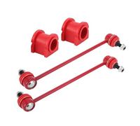 REPAIROCK Collegamenti della barra stabilizzatrice anteriore con 2 pezzi di boccole per Jeep Patriot 2007-2017 Kit Fine della sospensione No.K80258/K200216 Rosso 1 Set