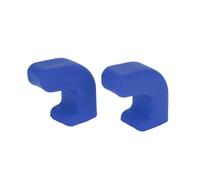 REPAIROCK Coperture Gancio di Traino per paraurti auto per Jeep Wrangler JK JL Gladiator TJ 2007-2023 Copertura Gancio di Traino in Gomma Blu 2pz