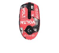 Repalcement - Nastro antiscivolo per mouse Logitech G102 G304, colore: rosso