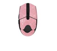 Repalcement - Nastro antiscivolo per mouse Logitech G304 G102, fiocco di neve rosa