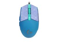 Repalcement - Nastro antiscivolo per mouse Logitech G304 G102, motivo fiocco di neve blu