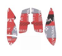 Repalcement - Nastro antiscivolo per mouse Logitech Mx M720, metà rosso