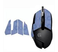 Repalcement - Nastro antiscivolo per mouse, per mouse da gioco Logitech G402, metà fiocco di neve blu