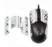 Repalcement - Nastro antiscivolo per mouse, per mouse da gioco Logitech G703 G403 G603, metà bianco