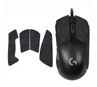 Repalcement - Nastro antiscivolo per mouse, per mouse da gioco Logitech G703 G403 G603, metà fiocco di neve nero