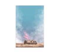 Repaly Poster su tela con motivo The Breaking Bad per camper, decorazione per camera da letto, sport, ufficio, stanza, regalo, senza cornice, 60 x 90 cm