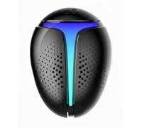 Repellente ad ultrasuoni per interni, per casa, ufficio, magazzino, 6 pezzi, nero