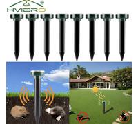 Repellente ad Ultrasuoni Solare Per Giardino Scaccia Animali Topi Talpe Serpenti