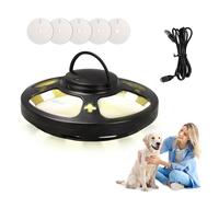 Repellente antimosche, trappola per pulci in casa, con USB, 4 modalità di luce, con 5 adesivi per cattura cimici per soggiorno, camera da letto, cucina, hotel, trappole per il controllo dei parassiti