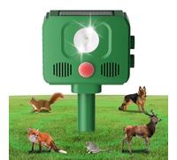 Repellente Gatti, 4 Modalità Repellente Ultrasuoni Energia Solare, Ultrasuoni per Gatti con Luce LED Allarme Selezionabile, Frequenza Regolabile, Repeller per Piccioni, Uccelli, Cani, Topi, Volpi
