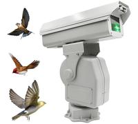 Repellente laser automatico per uccelli, deterrente per piccioni e gabbiani, rotante a 360°, per passeri, storni, picchi, gazze e corvi
