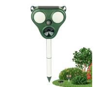 Repellente Per Animali Ad Ultrasuoni, Paletto Deterrente Per Uccelli, Repellente Ad Energia Solare, Repellenti Per Animali Impermeabili Con Luci A LED Per Proteggere Efficacemente I Tuoi Spazi Esterni