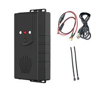 Repellente per animali sotto il cofano, distributore ratto roditore, dissuasore topi con flash a LED, supporta 3 metodi di alimentazione per auto, camion, furgoni, furgoni