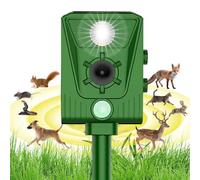Repellente per Gatti, Dissuasori per Piccioni, 2025 Nuovo Ultrasuoni Solare Repellente Gatti Repeller per Piccioni,Uccelli,Cani,Topi,Volpi, Ultrasound per Animali