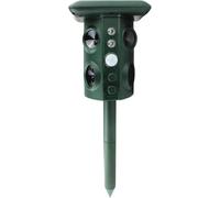 Repellente per Parassiti Ad Ultrasuoni Solare Repellente per Topi per Parassiti per Animali da Giardino All'aperto Tenere Lontani Gli Animali Sensore PIR Repellente per Pipistrelli per Cani