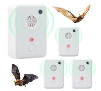 Repellente per pipistrelli a ultrasuoni per soffitta garage casa interna ed esterna, umano ed efficace, dispositivo deterrente per la rimozione dei pipistrelli, per sbarazzarsi dei pipistrelli tenere