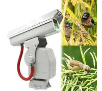 Repellente Per Uccelli Laser A Energia Solare,Deterrente Per Uccelli Con Scansione Dinamica 360°,Caccia-Uccelli Esterno All-Clima IP66 Pour Sottostazione,Fattoria,Frutteto E Si-stema(1W,A)