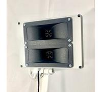 Repellente repulsore disabituante ultrasuoni professionale da esterno per cane e gatto - versione maggiorata da esterno 100 m²