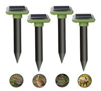 Repellente Solare per Talpe 2025, Repellente per formiche Regina per Giardino e Campeggio, Gopher, Repellente per Serpenti Talpa, Gopher e Altri Repellenti per Talpe 4 Pezzi