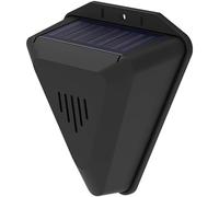 Repellente solare per uccelli con 13 suoni, deterrente per animali da esterno, dispositivo da giardino resistente alle intemperie, facile da installare