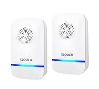 Repellente Ultrasuoni, Ultrasuoni per Zanzare,Topi, formiche, Insetti, Ratti, Scarafaggi, Mosche, Pulci- Repeller ultrasonico Controllo dei parassiti di Human & Pet Friendly (2 Pack) (2 pack)