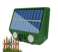 Repeller Di Animali Ad Ultrasuoni - Deterrente Per Scoiattoli Per Cani Con 2 Modalità Di Luce, Sensore Di Movimento | Repeller Di Parassiti Del Giardino Impermeabile All'aperto, Frequenza