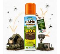 REPELLO CAMP DEET 19,5% SPRAY 100 ml Protegge da zanzare, zecche, moscerini neri
