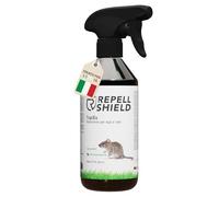 RepellShield Spray Repellente per Topi Naturale a Base di Menta Piperita - Dissuasori per Topi, Scaccia Topi e Ratti - Alternativa a Ultrasuoni per Topi - Repellente Topi da Esterno e Interno (500ml)