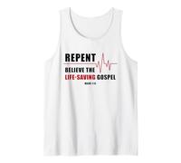 Repent, Believe The Life-Saving Gospel - Heartbeat EKG Faith Canotta