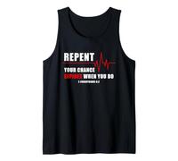 Repent, Your Chance Expires When You Do Heartbeat EKG Faith Canotta
