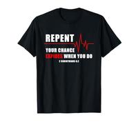 Repent, Your Chance Expires When You Do Heartbeat EKG Faith Maglietta