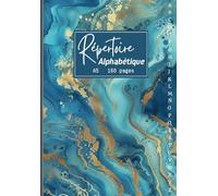 Répertoire Alphabétique A5: Carnet de Notes - 160 Pages en ordre alphabétique de A à Z ( 6 Pages pour chaque lettre ) - format pratique A5 5.8 x 8.3 in
