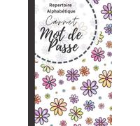 Repertoire Alphabétique: Carnet Mot de Passe | 110 pages | 6x9 Pouces-MD Edition